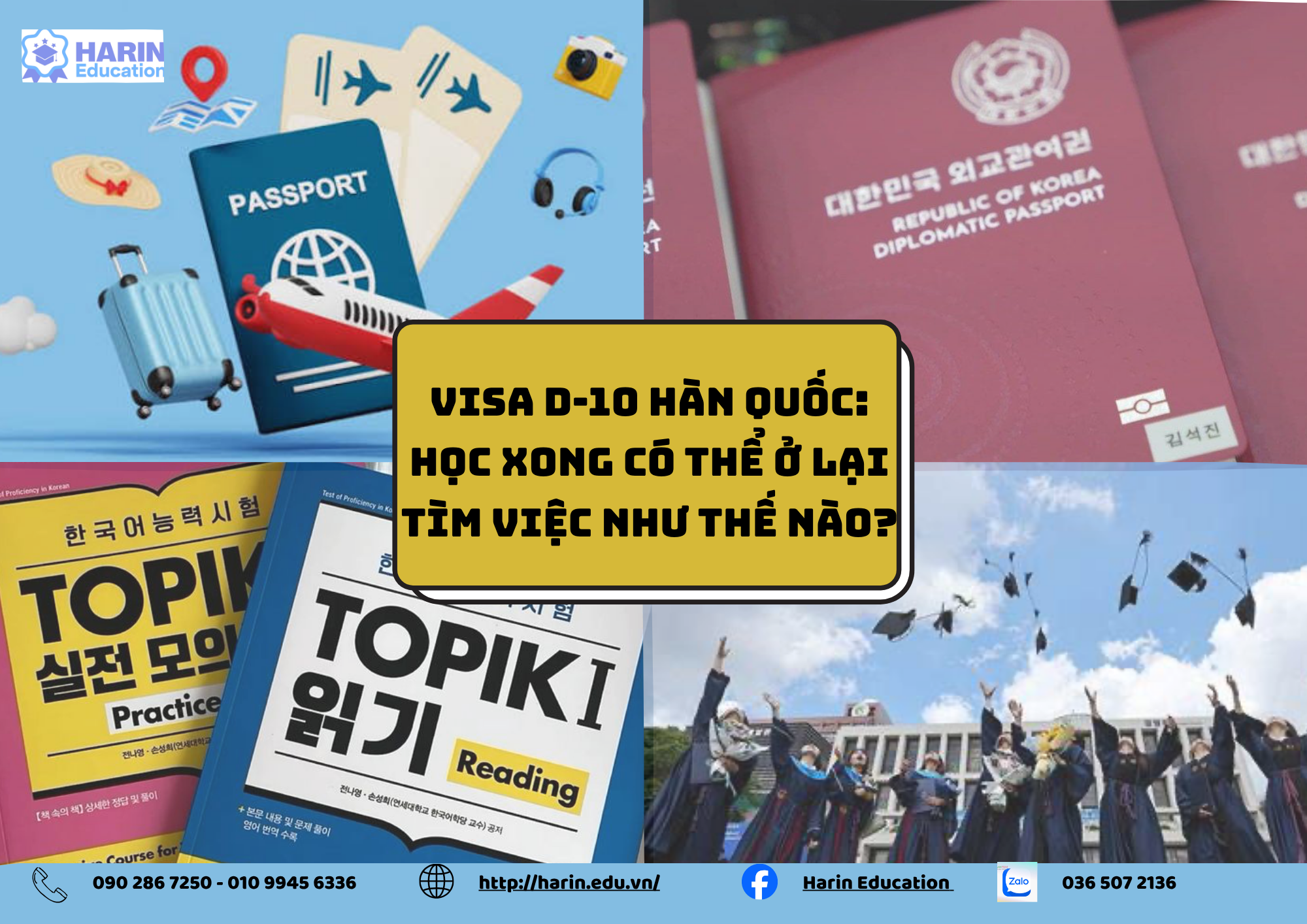 Visa D-10 Hàn Quốc: Học xong có thể ở lại tìm việc như thế nào?